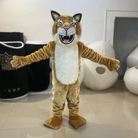 tiger puppet mascot costume cartoon animal fursuit costume uniex wearing walking props clothing cosplay headgear set