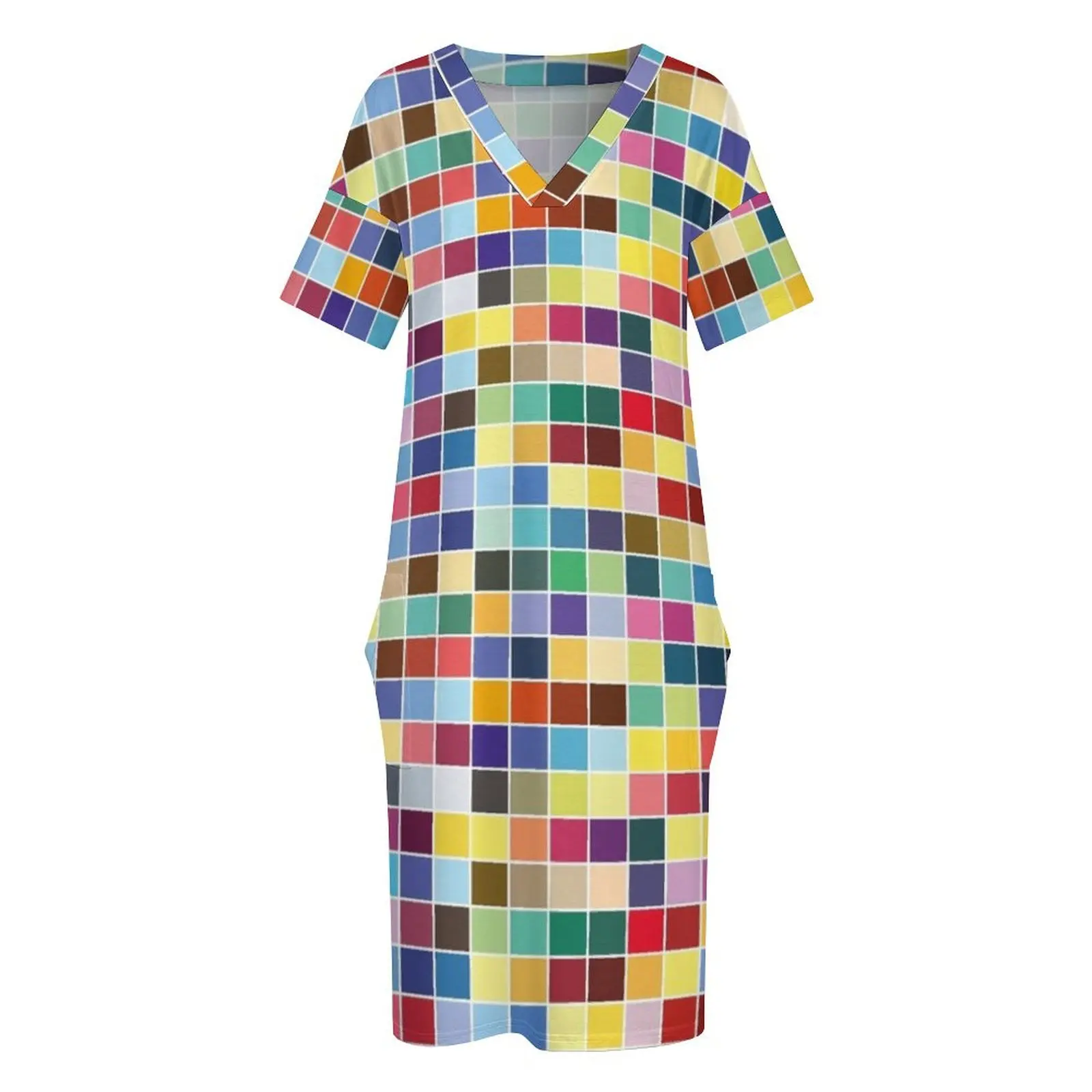 Pantone Color Palette платье из полиэстера