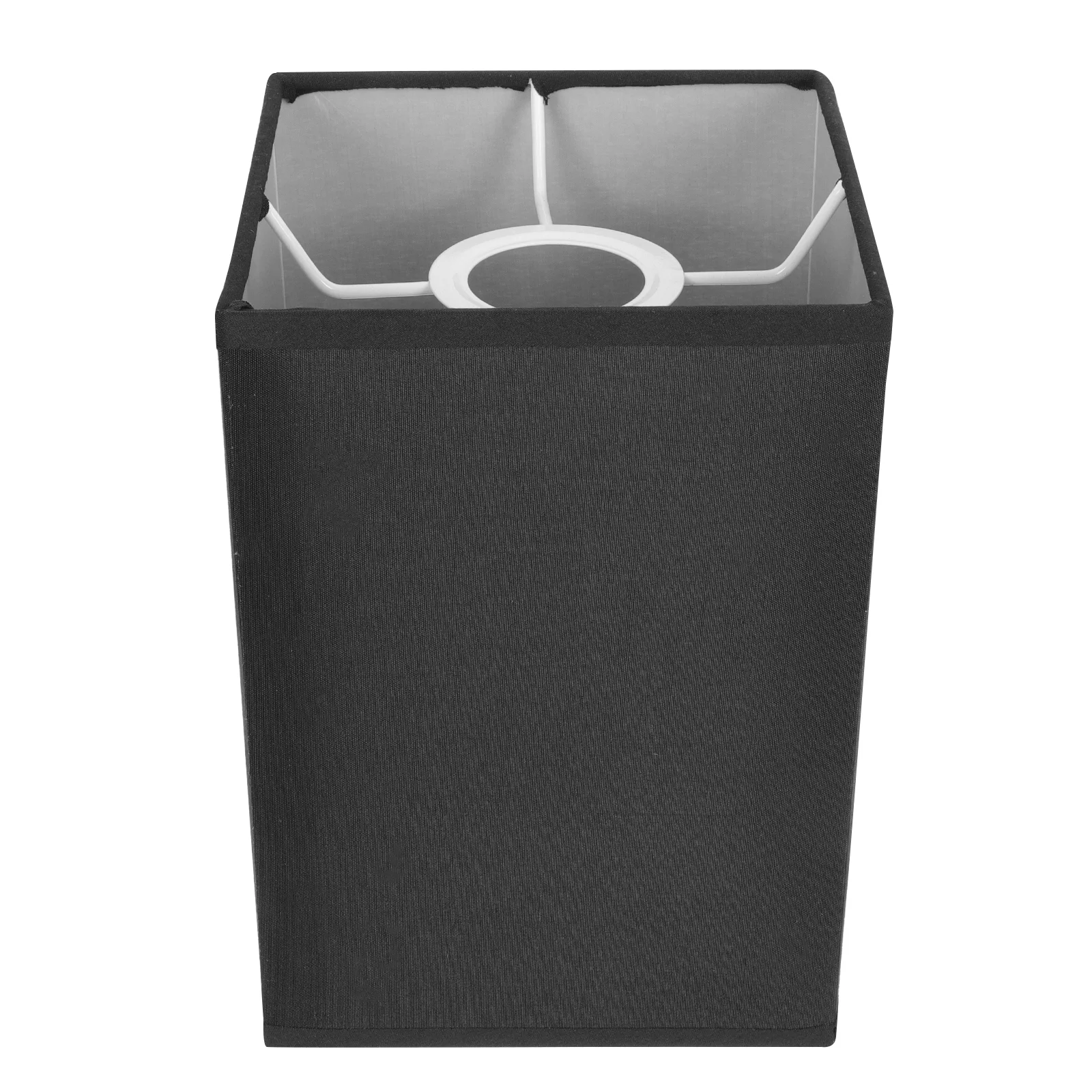 

Lampshade Cover Accessory Light Ornament Square Red Holders Desk Bedside Decor Accessories Simple Style