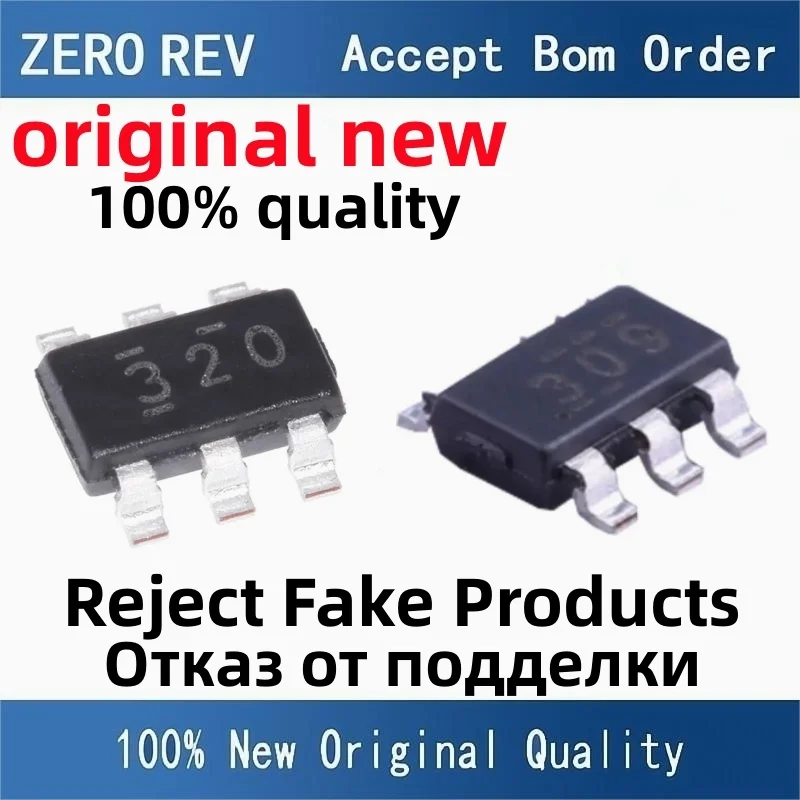 

5-50Pcs 100% New TPS563200DDCR TPS563200 320 TPS563209DDCR TPS563209 309 SOT-23-6 Brand new original chips ic