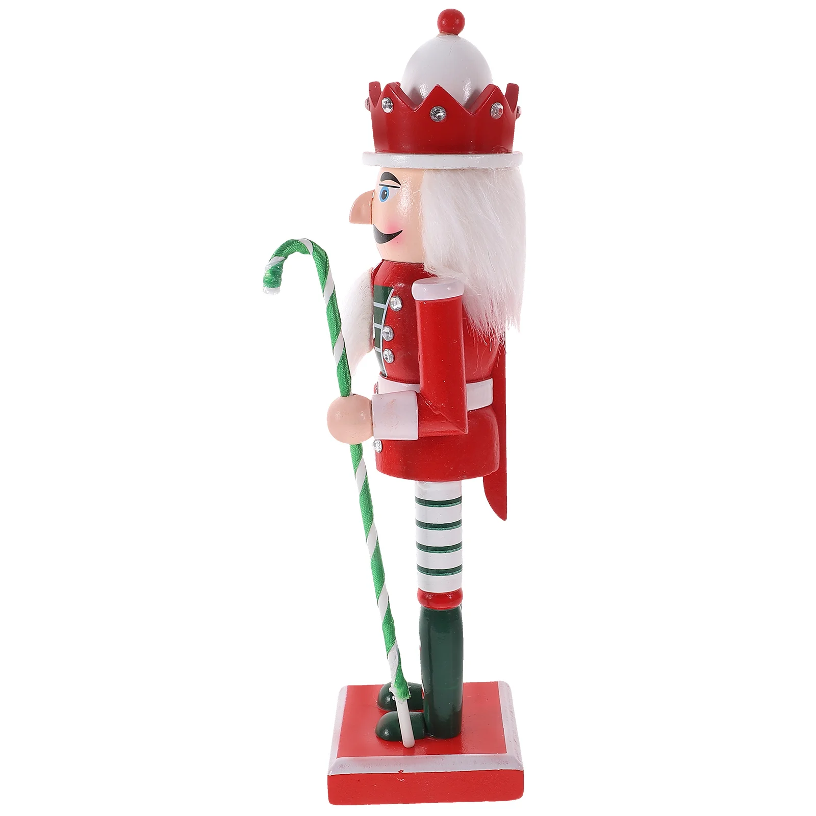 Nutcracker Soldier Christmas Wood Figures Xmas Party Toys for Birthday Piñatas Wooden Ornaments Decor