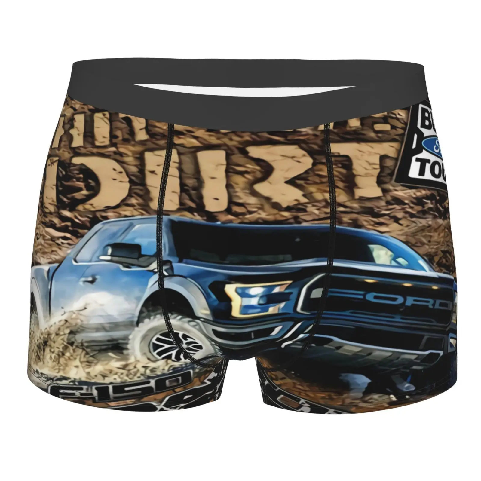 

Трусики мужские с принтом, полиэстер, с карманом для поддержки