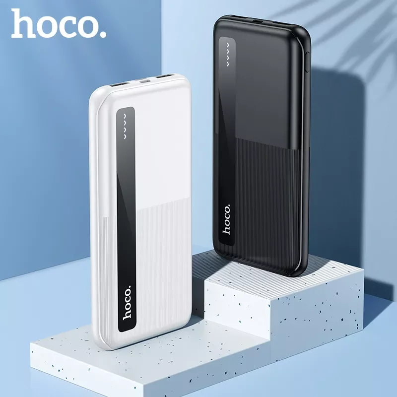 

2023New HOCO Power Bank 10000mAh Mini USB LED display External Battery Portable Powerbank For iphone 11 12 13Pro 10 Fast chargin
