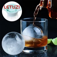 silicone sphere ice cube mold home kitchen stackable slow melting ice ball round jelly making mould for cocktail whiskey drink