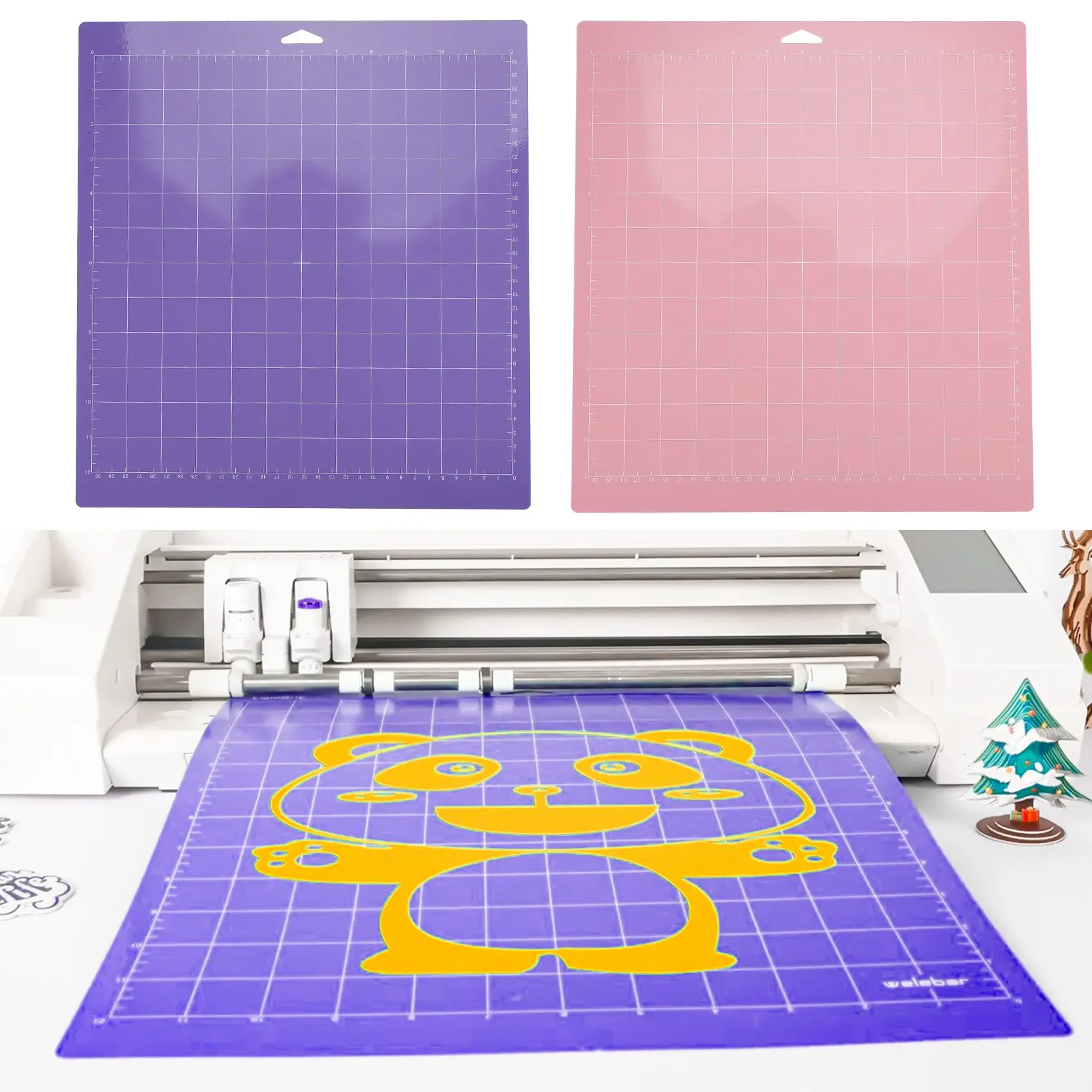 4 шт. разноцветный коврик для резки из ПВХ режущие подушечки плоттера сменные