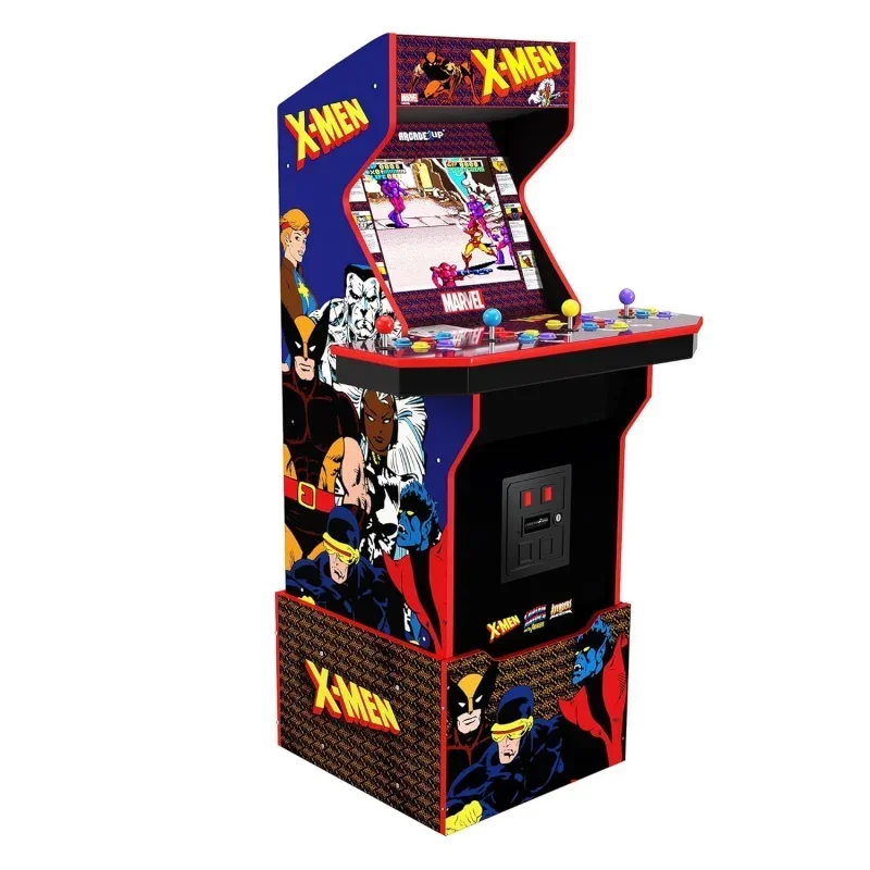 Для Arcade1Up X-Men 4 игрока аркадная машина (с подставкой и табуретом)-электронные игры