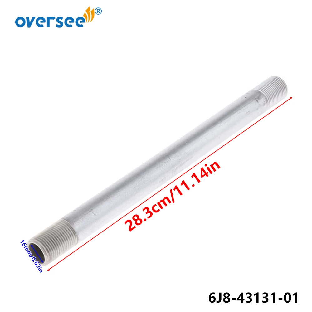 

6J8-43131-01 Bolt Clamp Bracket Stainless Steel Steering Tube For Yamaha 25-40HP Outboard Motor Parsun Hidea