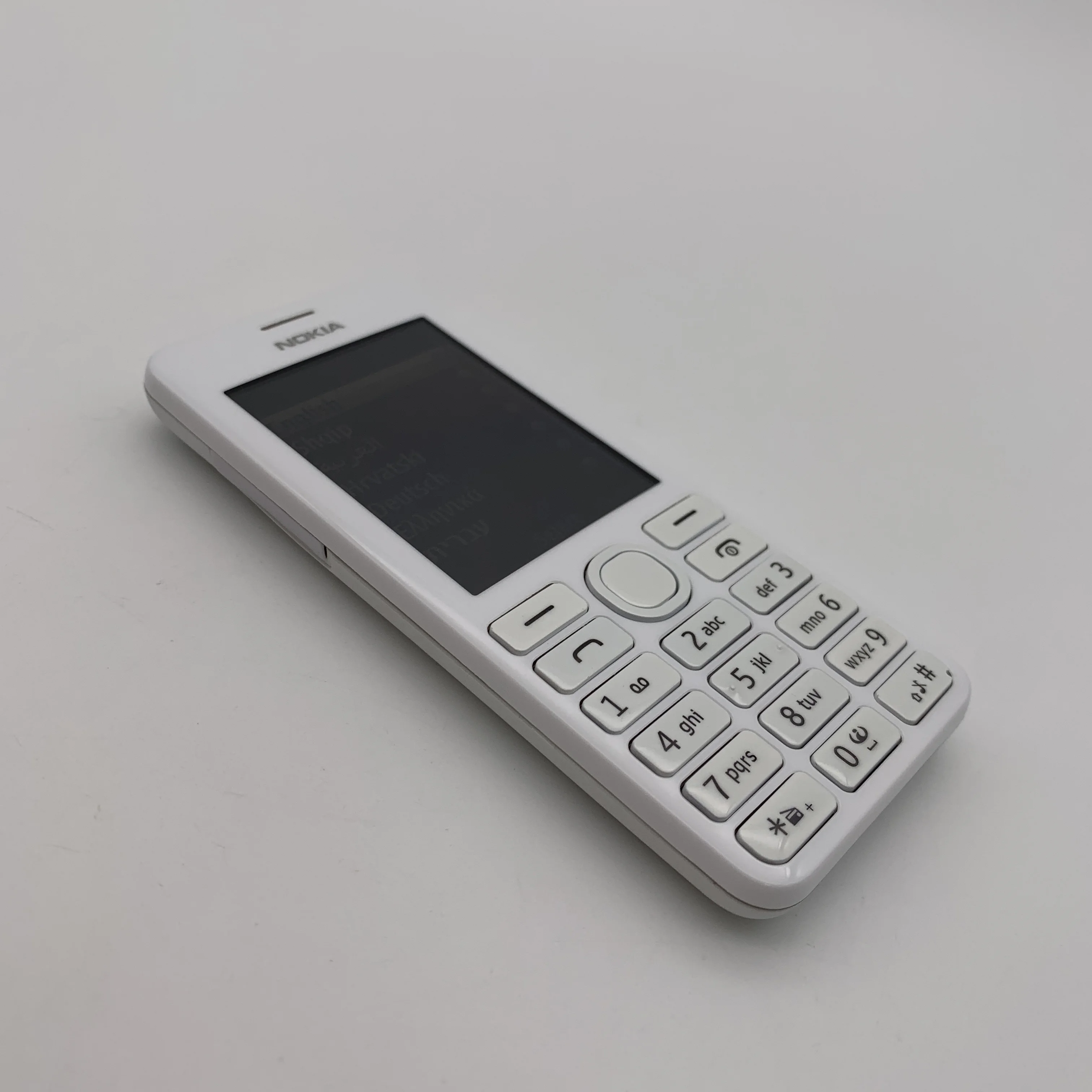 Оригинальный Восстановленный телефон Nokia 206 разблокированный мобильный nokia 2060 с