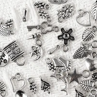 100pcs tibetan silver mixed pendant animals charms beads for jewelry making bracelet diy earrings necklace diy craft home decor