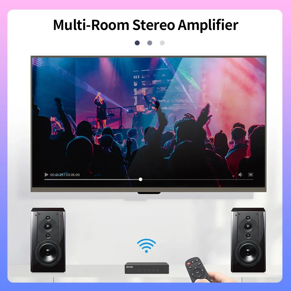 Фото HiFiMuse R20 WiFi Bluetooth аудио-стример DAC с поддержкой мультирум-систем, оптическим и AUX входами, 24bit/192kHz, AirPlay, домашний HiFi-ресивер №3