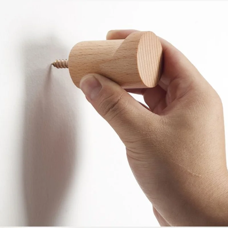 4/6 шт. настенные крючки для шляпы