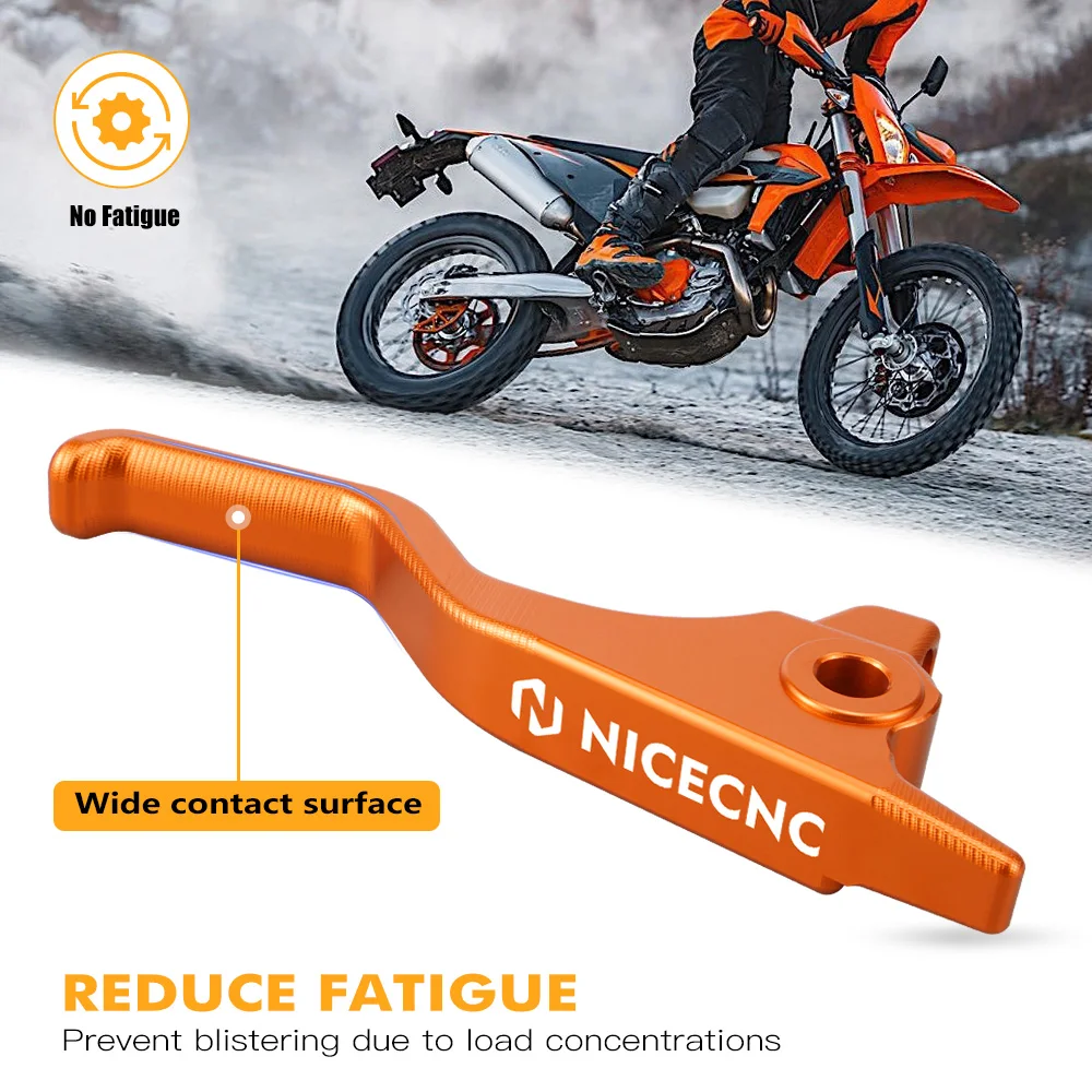 NICECNC Shorty Clutch Lever & Brake For KTM EXC EXCF SX SXF XC XCF XCW 125 200 250 300 350 400 450 500 2014-2023 2022 2021 |