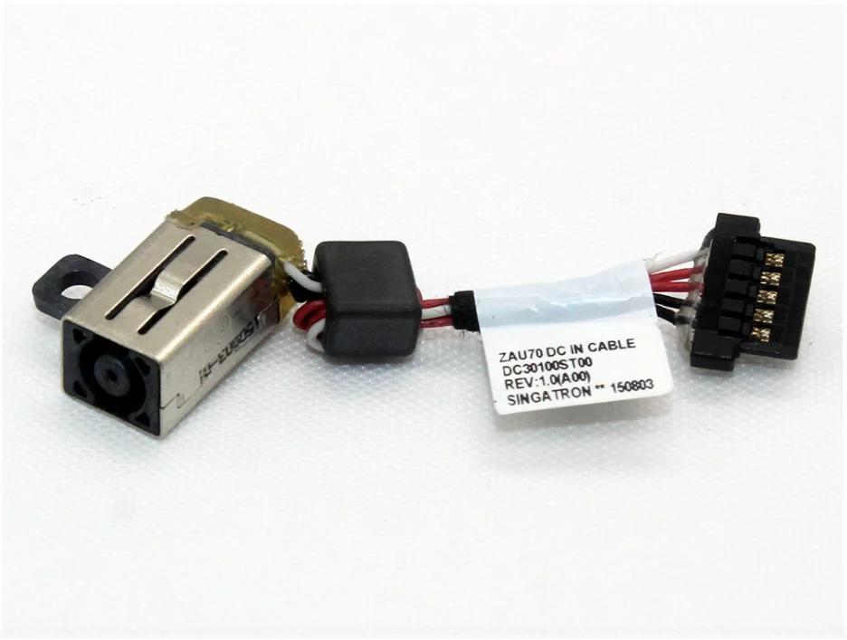 

Новый разъем питания постоянного тока для ноутбука Dell Latitude 13 7000 7350DCDC30100ST00, зарядный кабель