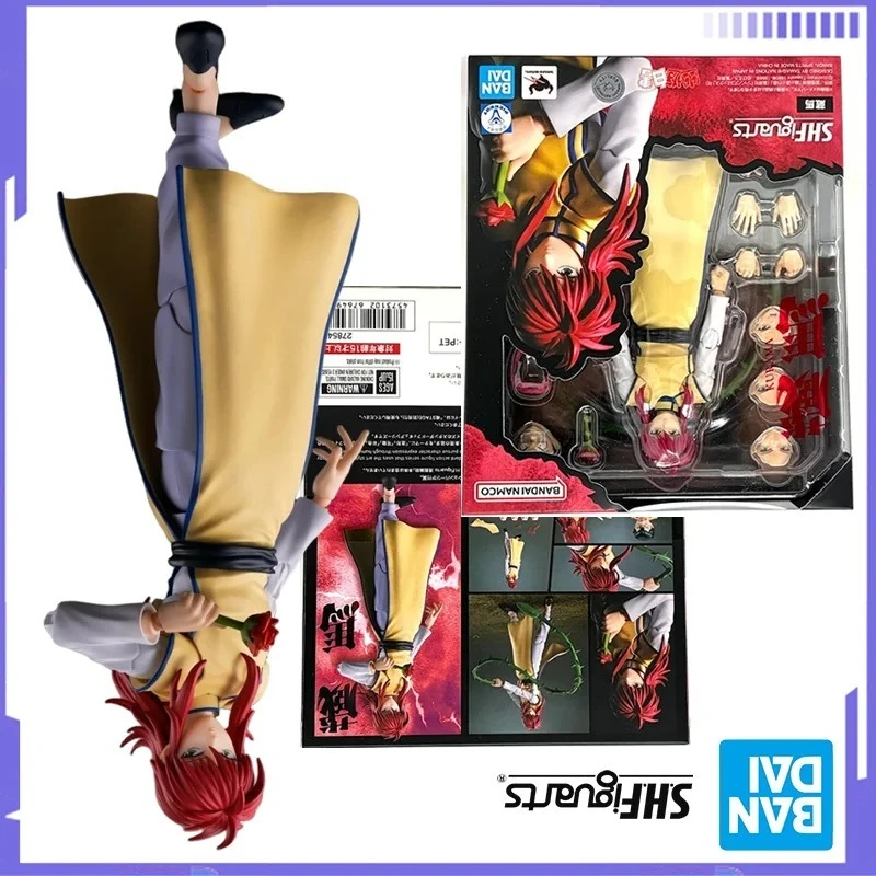 Фото Оригинальная фигурка Bandai Spirits S.H.Figuarts Yu Yu Hakusho Minamino Shuuichi, аниме-фигурка, коллекционная модель, игрушка, подарок №1