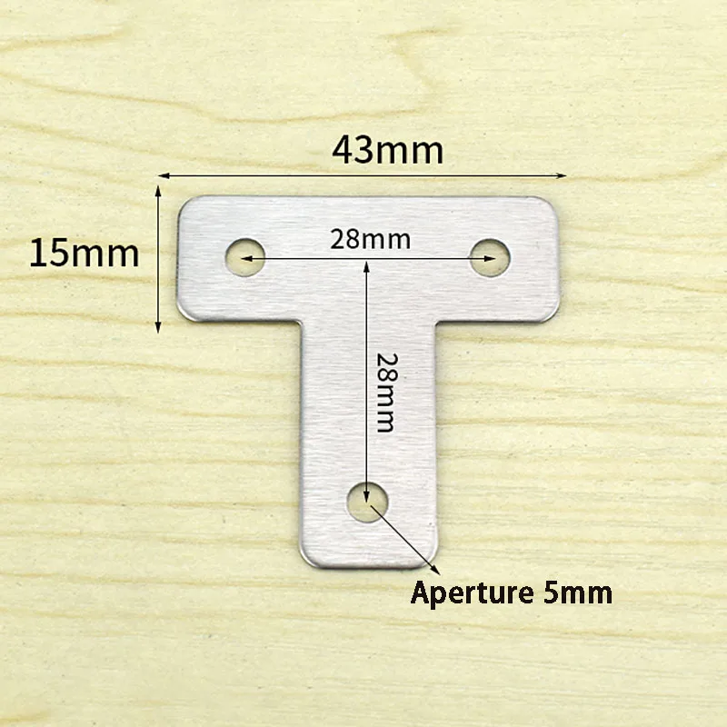 Угловой угловой кронштейн из нержавеющей стали с углом 90 градусов, Т/Г-образный, для мебели, железного окна, деревянной двери, 1 шт.