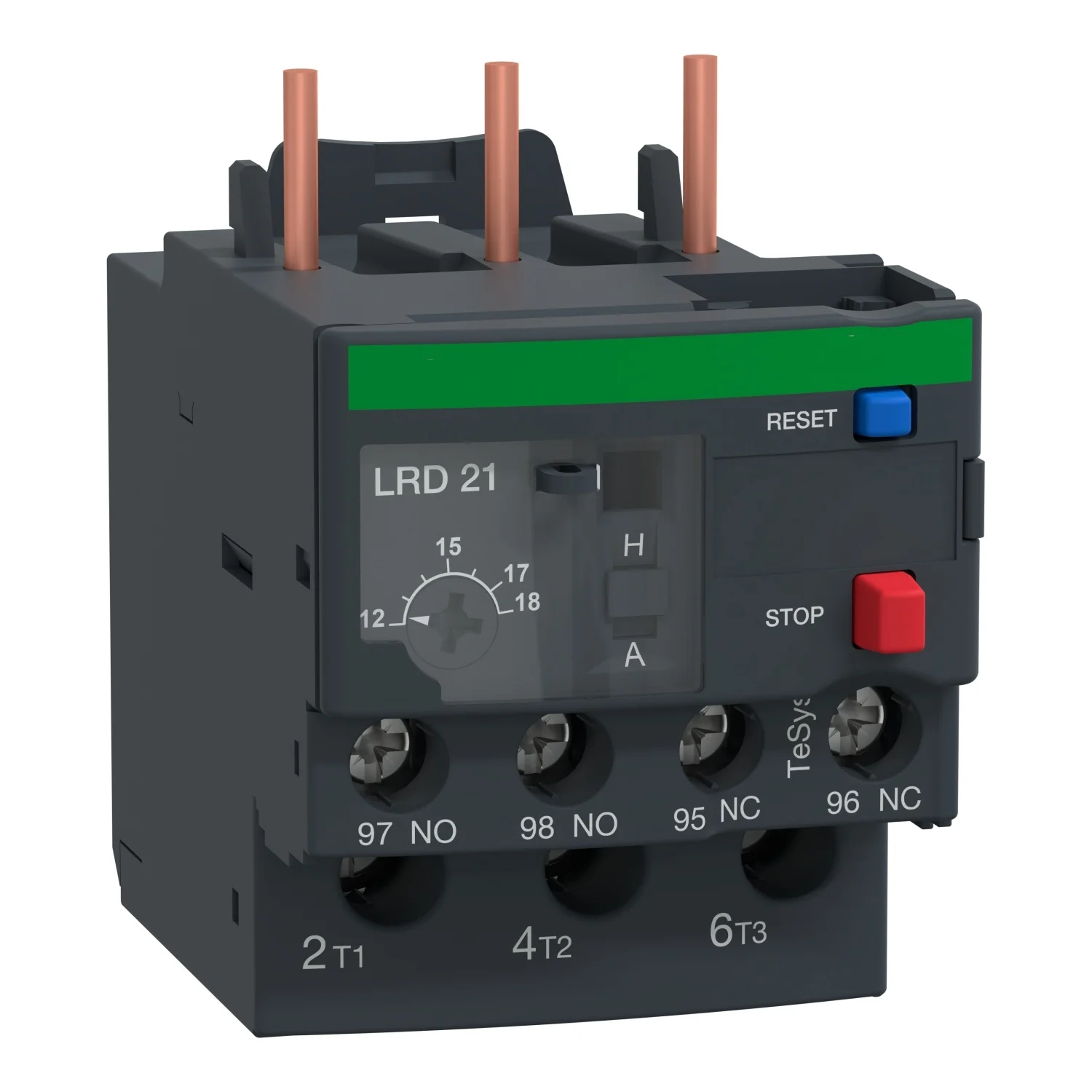 

LRD21 LRD21C Φ 12-18A тепловое реле перегрузки, TeSys LRD, 12...18 A, класс 10A