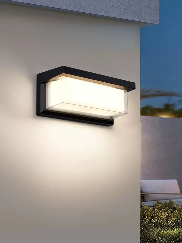 

Светодиодный настенный светильник Dual-shield черный 20Вт