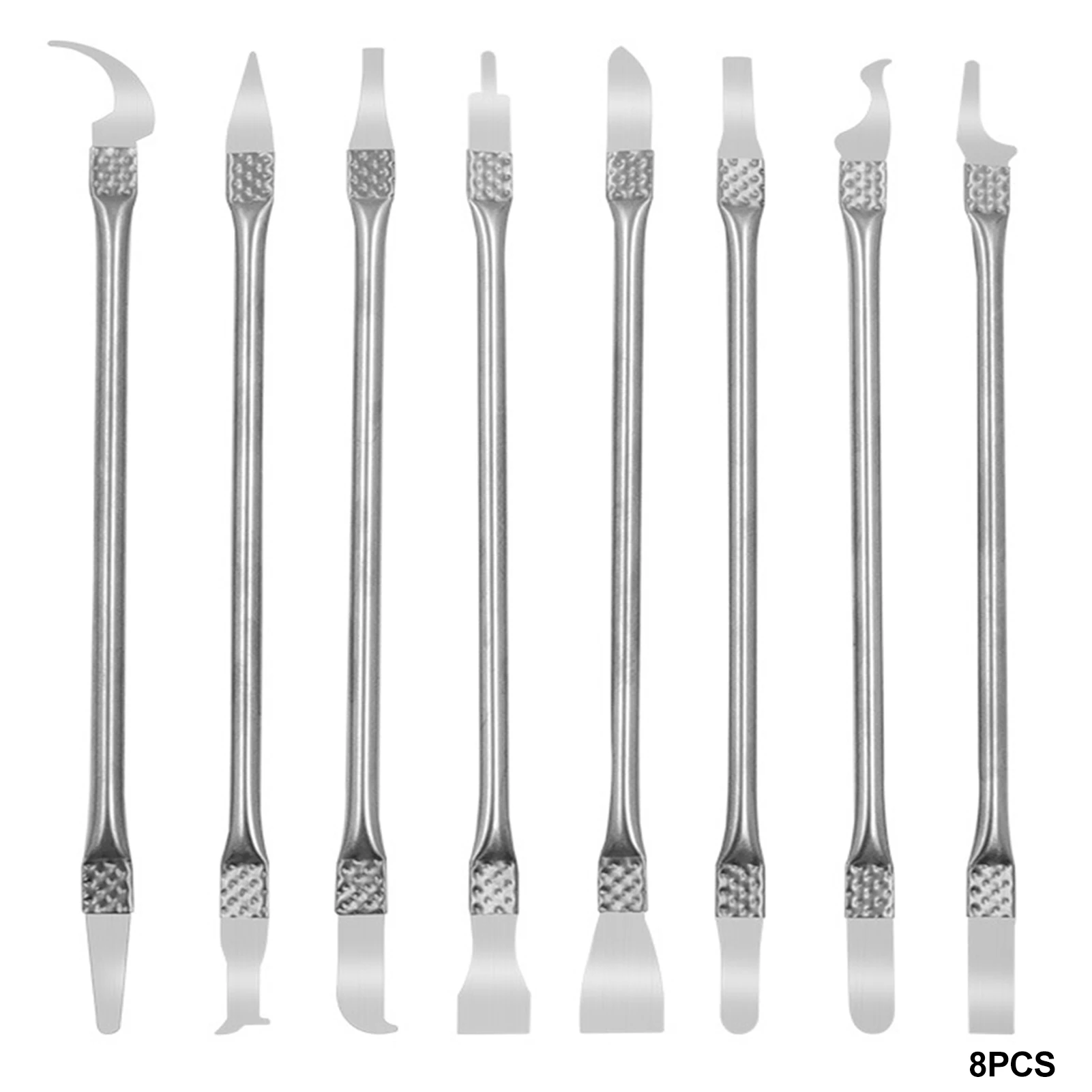 

8pcs/set Phone Repair Tool Opening Glue Removal CPU Practical C Chip Pry Rustproof Tablet Laptop Professional Stainless Steel