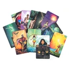 78 шт. светильник Seer's Tarot карточные настольные игры креативные карты Oracle игральные карты английский Таро настольная игра семейный праздник