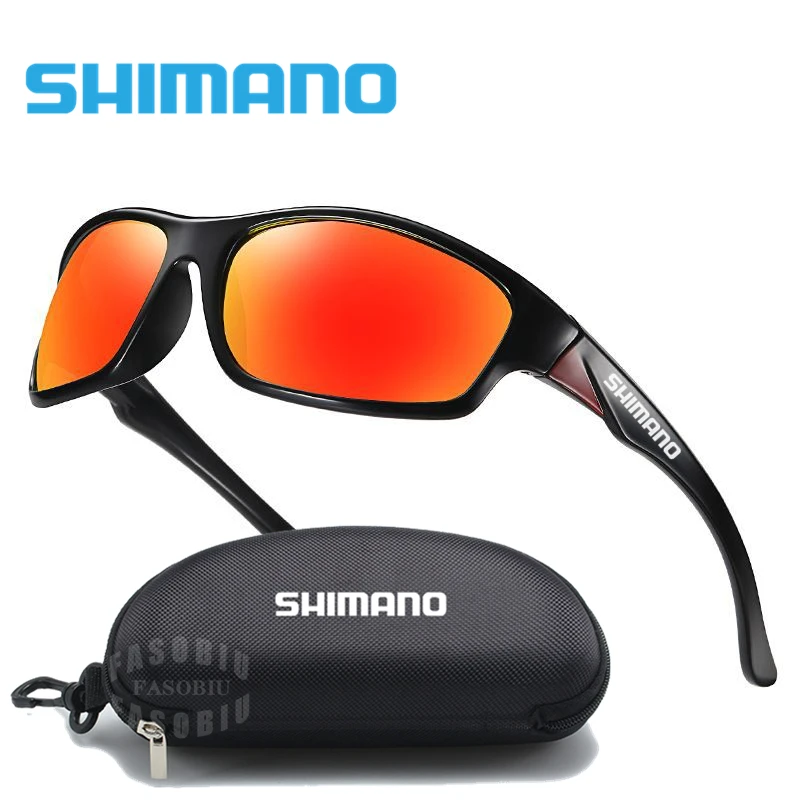 

Shimano Polarized Fishing Glasses Men Women Sunglasses Outdoor Sports Goggles Camping Hiking Driving Eyewear UV400 Sunglasse