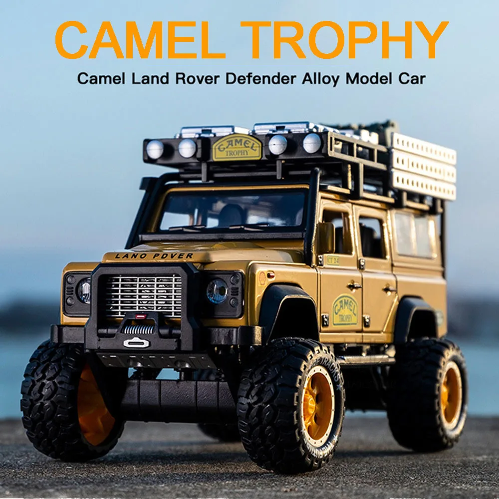 1:28 Кубок с верблюдом Defender литые игрушки из сплава модели автомобилей