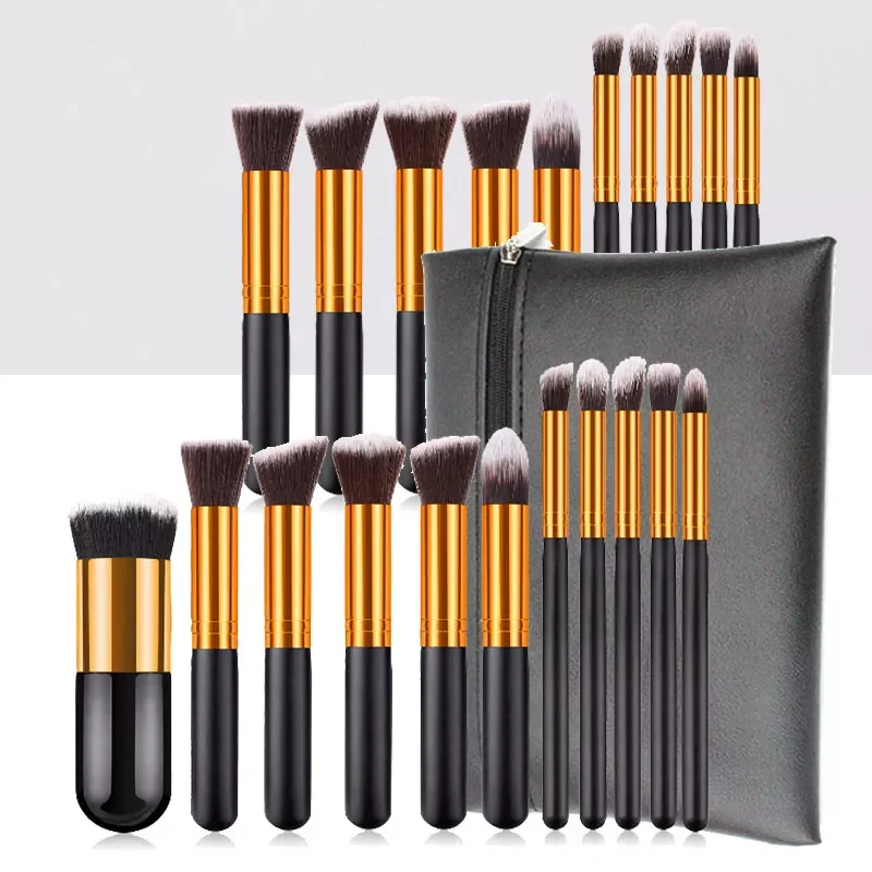 

cheapest makeup brushes set foundation cosmetic kabuki blending blush powder contour brush eyeshadow makeup tools