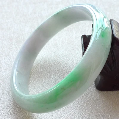 

Ювелирные изделия zheru, натуральный цвет, зеленые цветы из Мьянмы, два цвета, 54 мм-62 мм, изысканный браслет, женский браслет