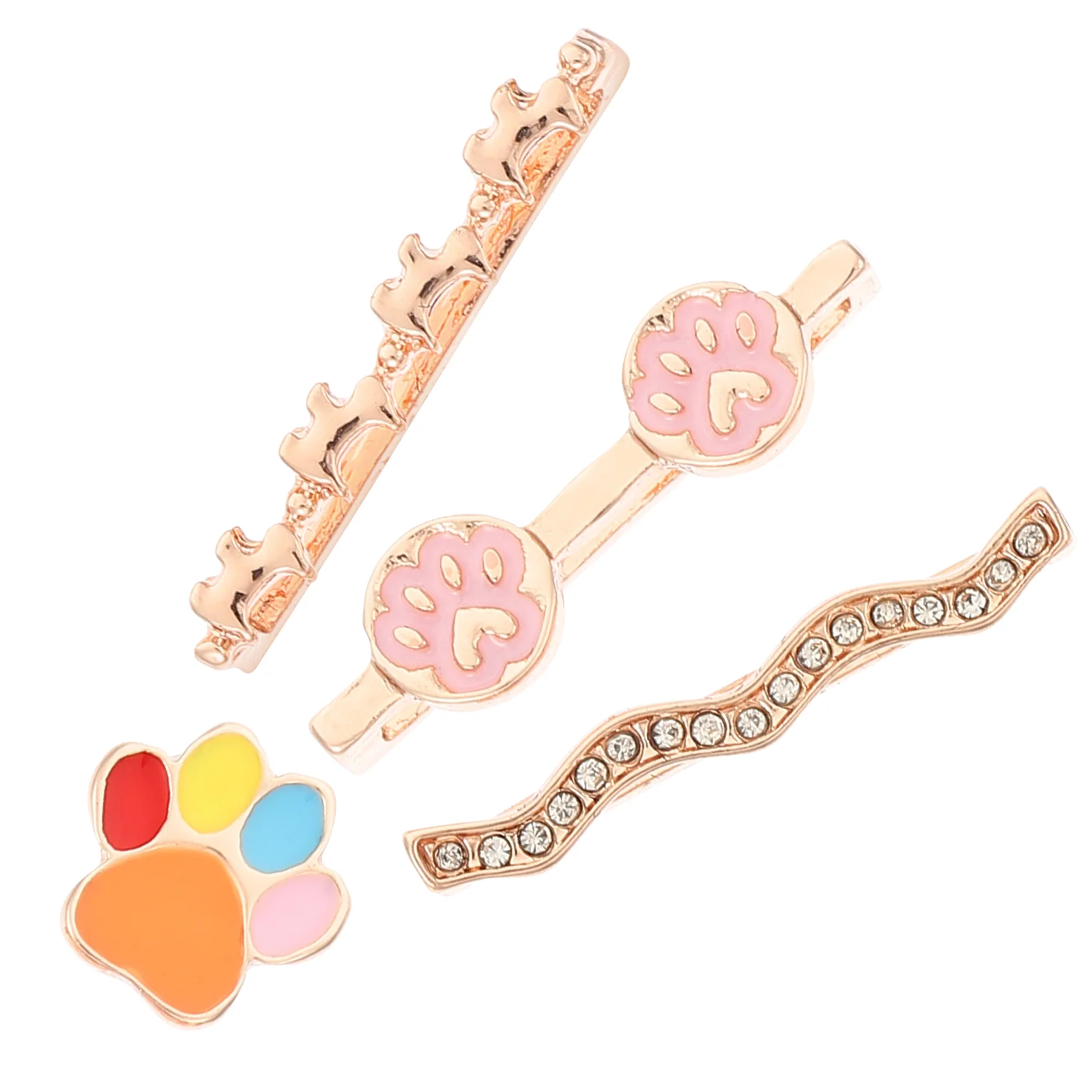 

4 Pcs Watch Charms Smartwatch Band Decoration Intelligent Watchband Alloy Strap