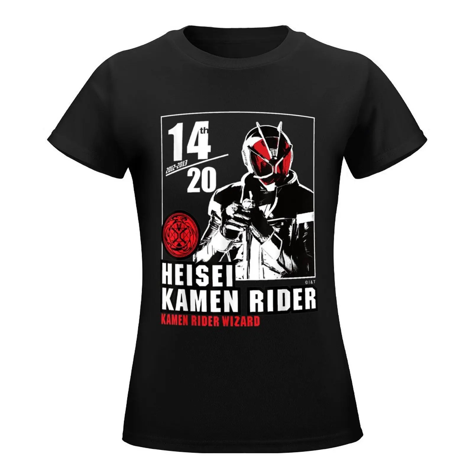 Футболка Kamen Rider Wizard Женская одежда с принтом животных для женщин