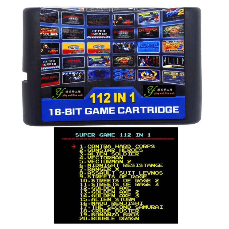 

In Stock Retro 820 In 1 Pro Game Cartridge for SEGA Corporation 16 Bit Game Console Card Classic Retro Video Game