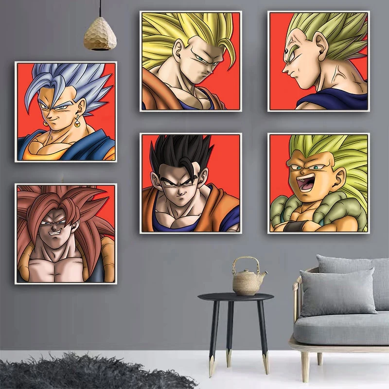 

Japanese Anime Cartoon Canvas Painting Wall Art Nordic Posters and Prints Wall Pictures Children's Room Home Wall Decor Gifts