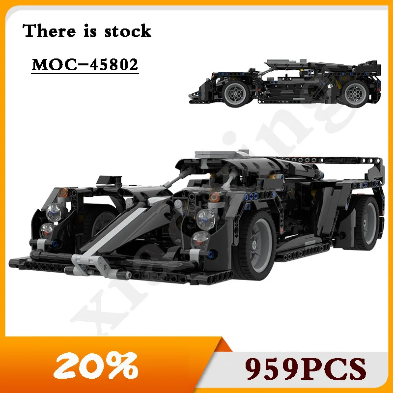 

New 42111 Model C: Clean Goode's Prototype Hype Racer MOC-45802 • 959 PCS Kids Puzzle Toy DIY Birthday Gift Christmas Present