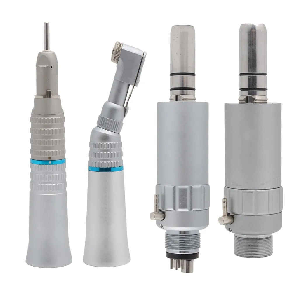 

Dental Low Speed Handpiece Air Turbine Straight Nose Contra Angle Air Motor Borden 2 Hole B2 Midwest 4 Hole M4
