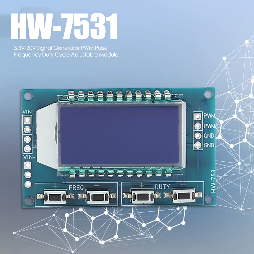 Цифровой ЖК-дисплей ADF4351 источник радиочастотного сигнала VFO генератор
