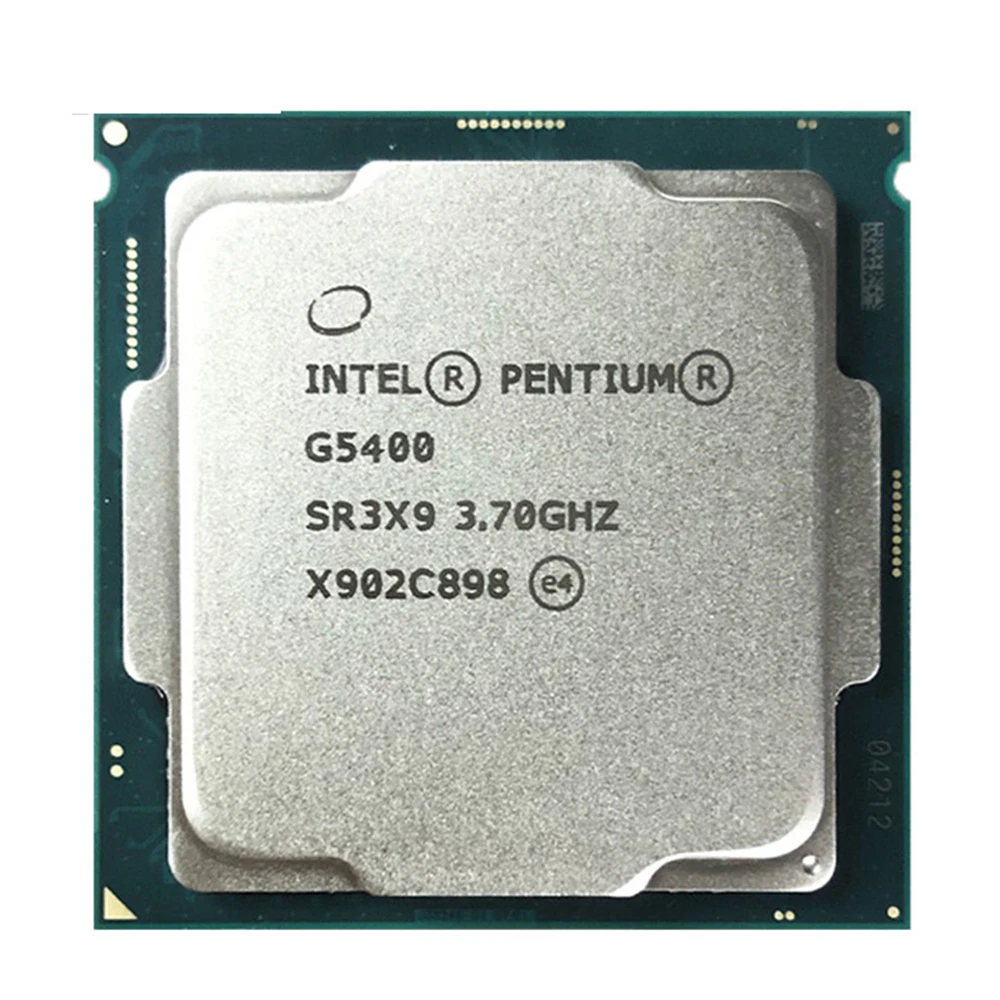

Intel PC Desktop computer Pentium Processor G5400 3.7G 512KB 4MB CPU LGA 1151-land FC-LGA 14 nanometers Dual-Core CPU
