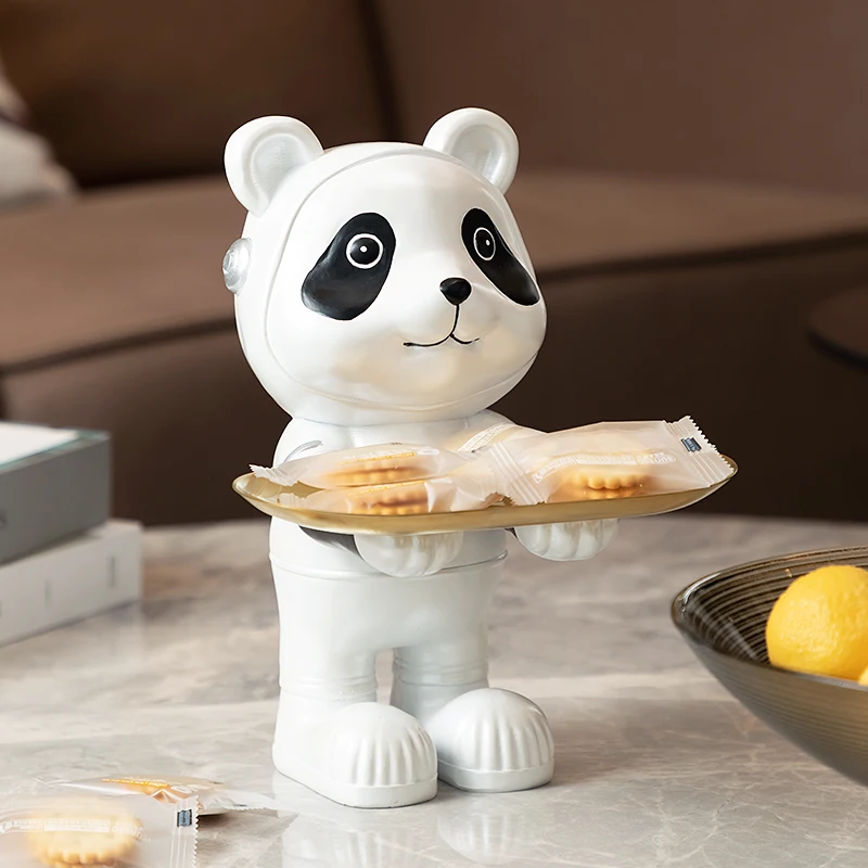 Роскошный декор для комнаты фигурка панды из мультфильма Декор дома в