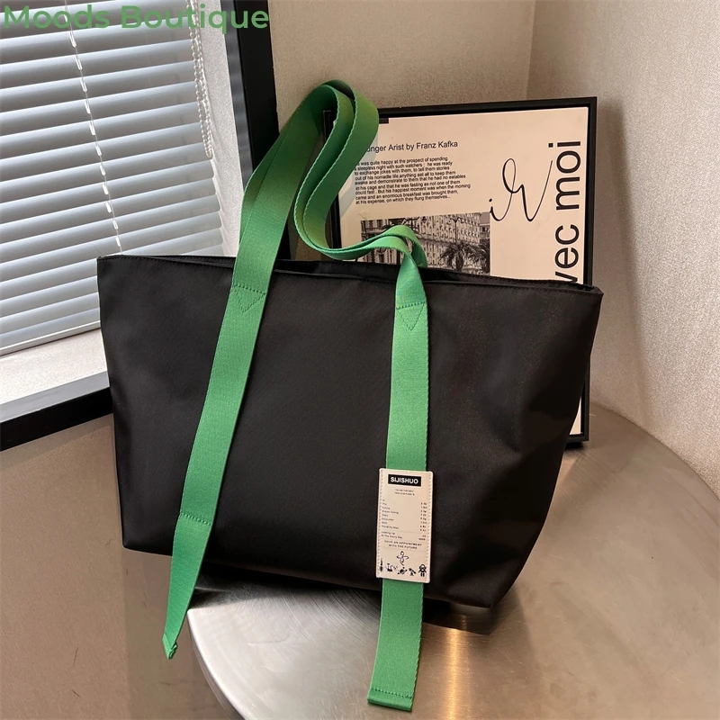 

Oversized Tote Bags For Women 2023 Designer Luxury Shoulder Bag Quality Oxford Fabric Multi Pockets Large Capacity Shopper Totes