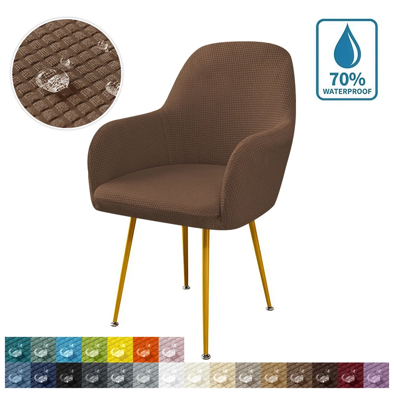 

Вязаный жаккардовый чехол на стул с узором кукурузного зерна, водонепроницаемый и нескользящий чехол для кресла, дышащий водоотталкивающий чехол на стул