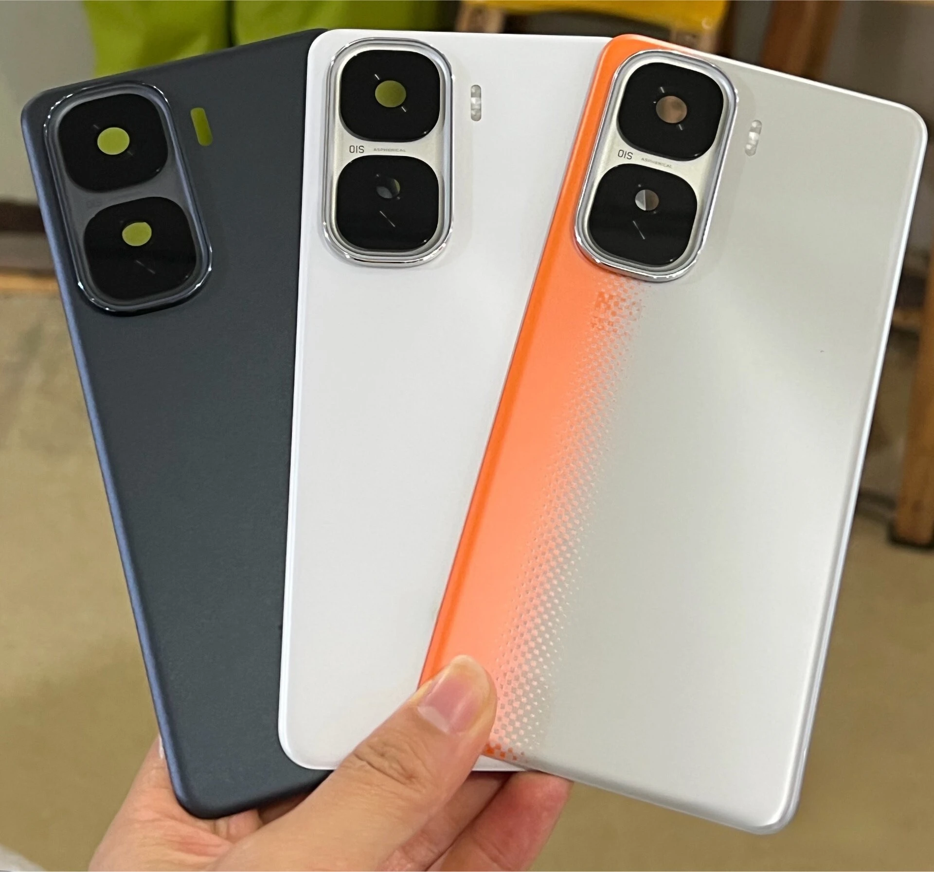 Фото Новая задняя крышка для Vivo iQOO Neo 10 Neo10 Pro, корпус аккумулятора, задняя панель + рамка камеры, стеклянная линза + клейкая прокладка №1