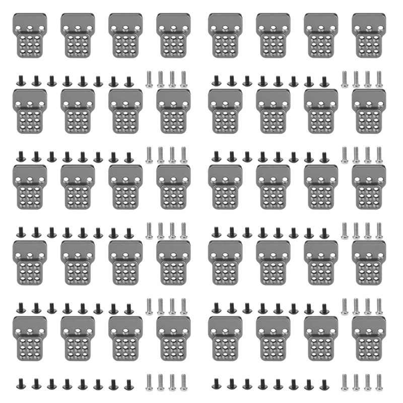 

10X Metal Adjustable Shock Absorber Bracket Extender Seat For WPL C14 C24 C34 C44 B14 B16 B24 B36 1/16 RC Car Parts