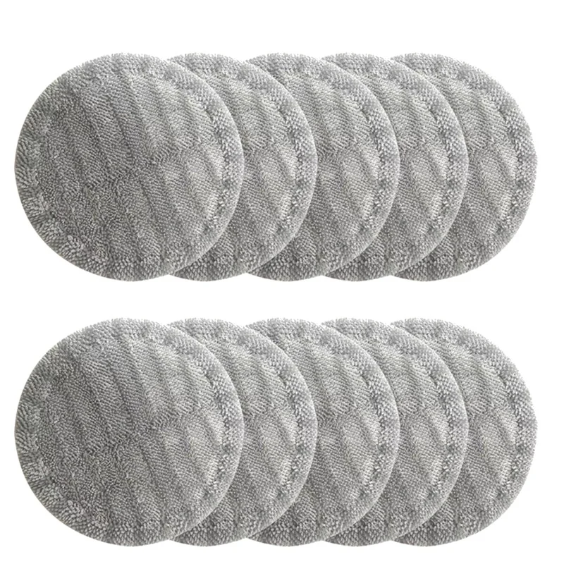 

10 Pcs Microfiber Mop Cloth For Dyson V7 V8 V10 V11 Wet Dry Electric Mop Head Brush Mopping Pad Vacuum Cleaner Parts