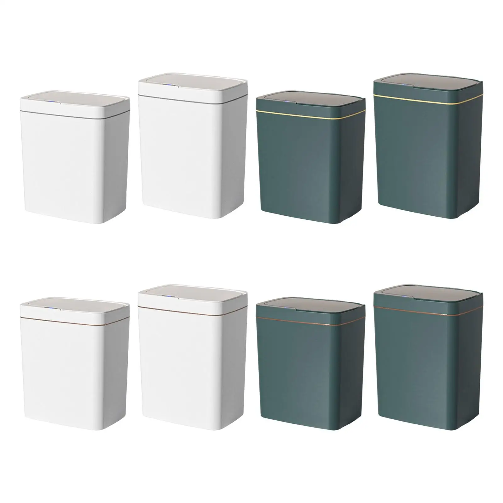 

Automatic Trash Bin Wastebasket Garbage Bucket for Kitchen Toilet Home