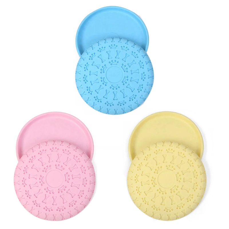 

Собачьи летающие аксессуары, сопротивление укусам, мягкая ТПР, питомцы, летающая тарелка, соусник для кормления, тренировочные интерактивн...