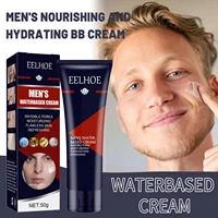 men bb cream whitening brightening foundation natural concealer care cream base skin comestics makeup face k4l7