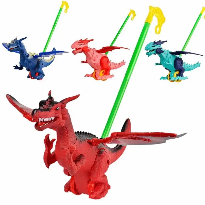 

Push Walker Plane Shape Tongue Out Learning Walker Hand Push Push Cart Drag With Removable Handle For Learning Walk Outdoor