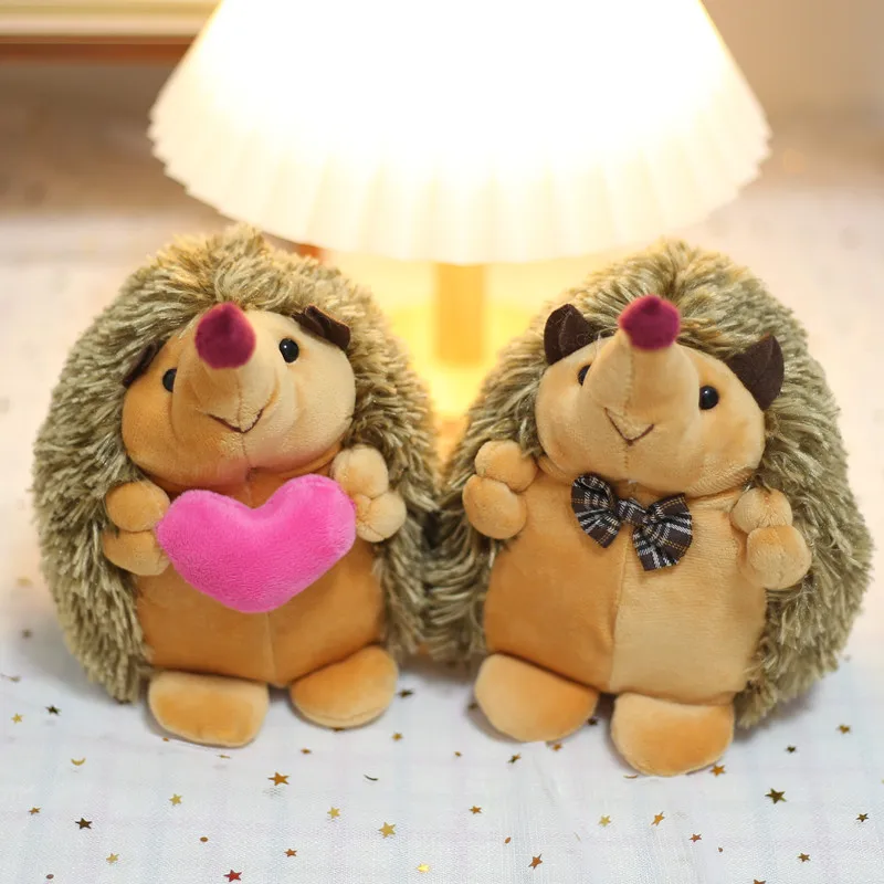 

Couple hedgehog plush cute little hedgehog simulation doll doll girl girl children's day rag doll wedding celebration