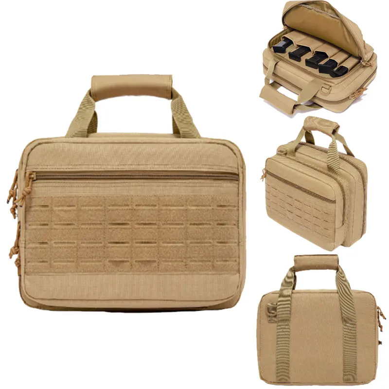 

Тактическая Сумка для пистолета, тактическая сумка для стрельбы, многофункциональная сумка большой вместимости для магазина, оружия