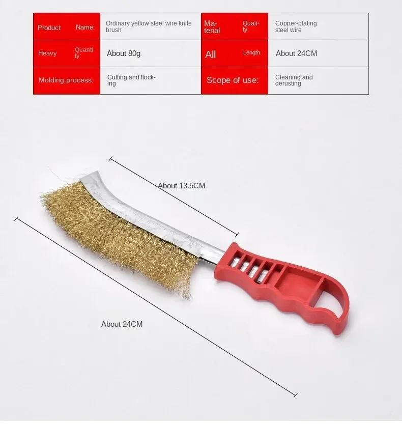 

Многофункциональная Стальная Проволочная Щетка С Медным Покрытием, Абразивный Ролик Для Чистки Дерева, Металла И Меди