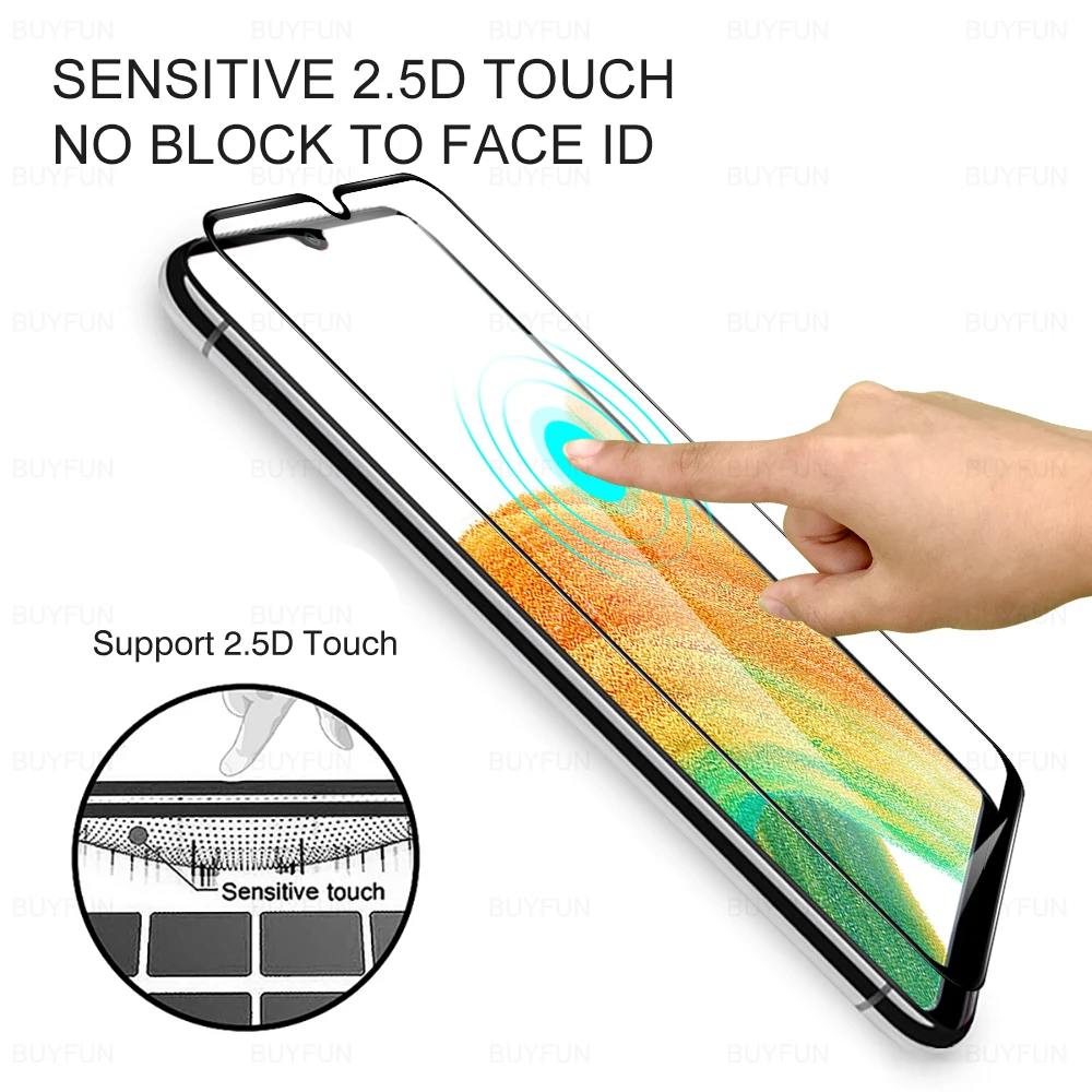 6 в 1 закаленное стекло для Samsung A32 A33 A30s защита экрана и пленка камеры A31Screen Glass |