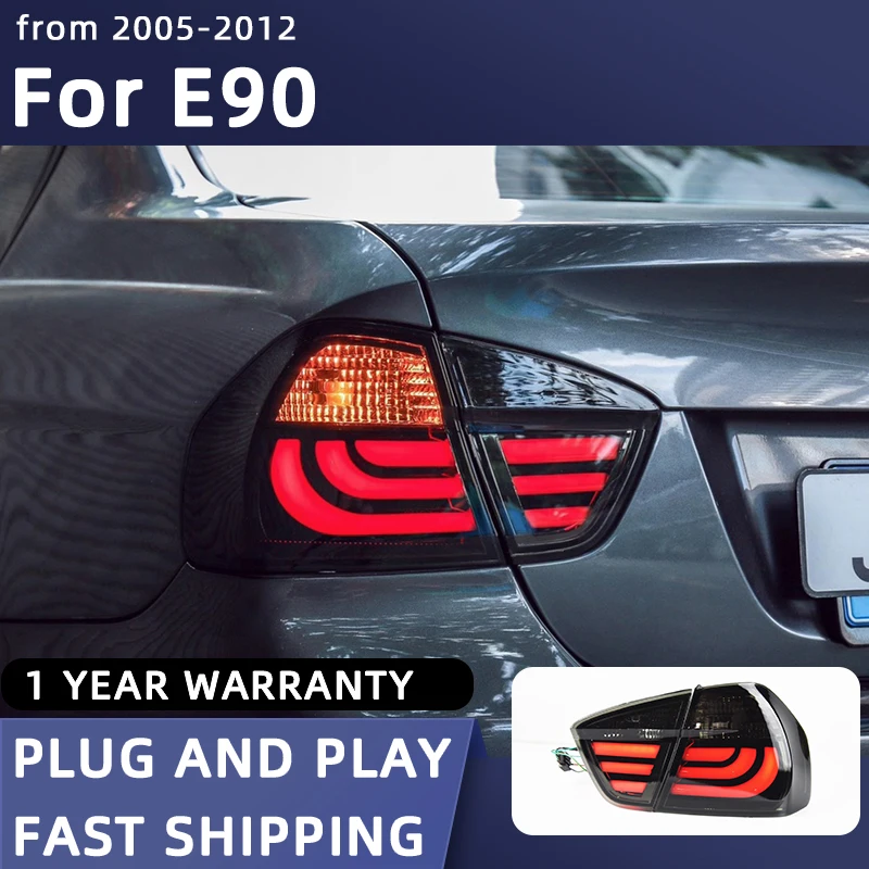 

Car Styling Taillights for BMW E90 3 Series 318i 320i 325i LED Tail Light 2005-2012 Tail Lamp DRL Rear Turn Signal Automotive Ac